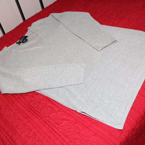 Adrienne Vittadini Collection Womens Linen Cotton Tunic Sweater Size Medium - Picture 3 of 7